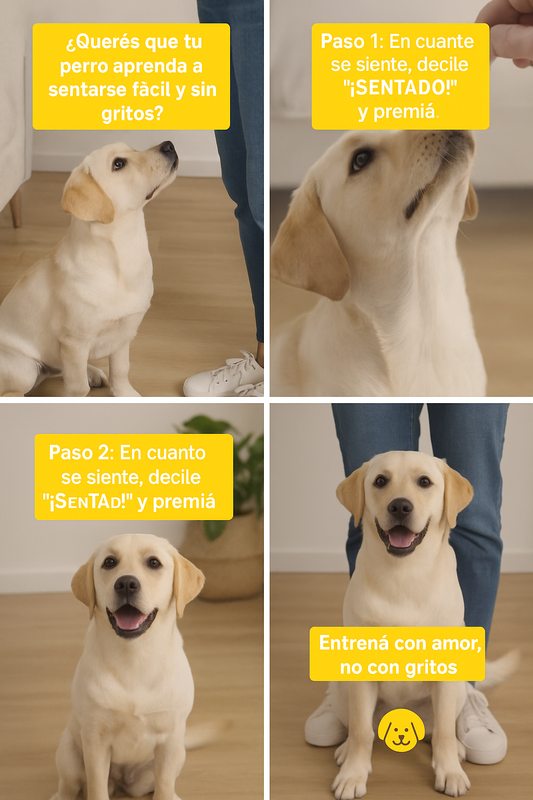 Entrena a tu perro con amor